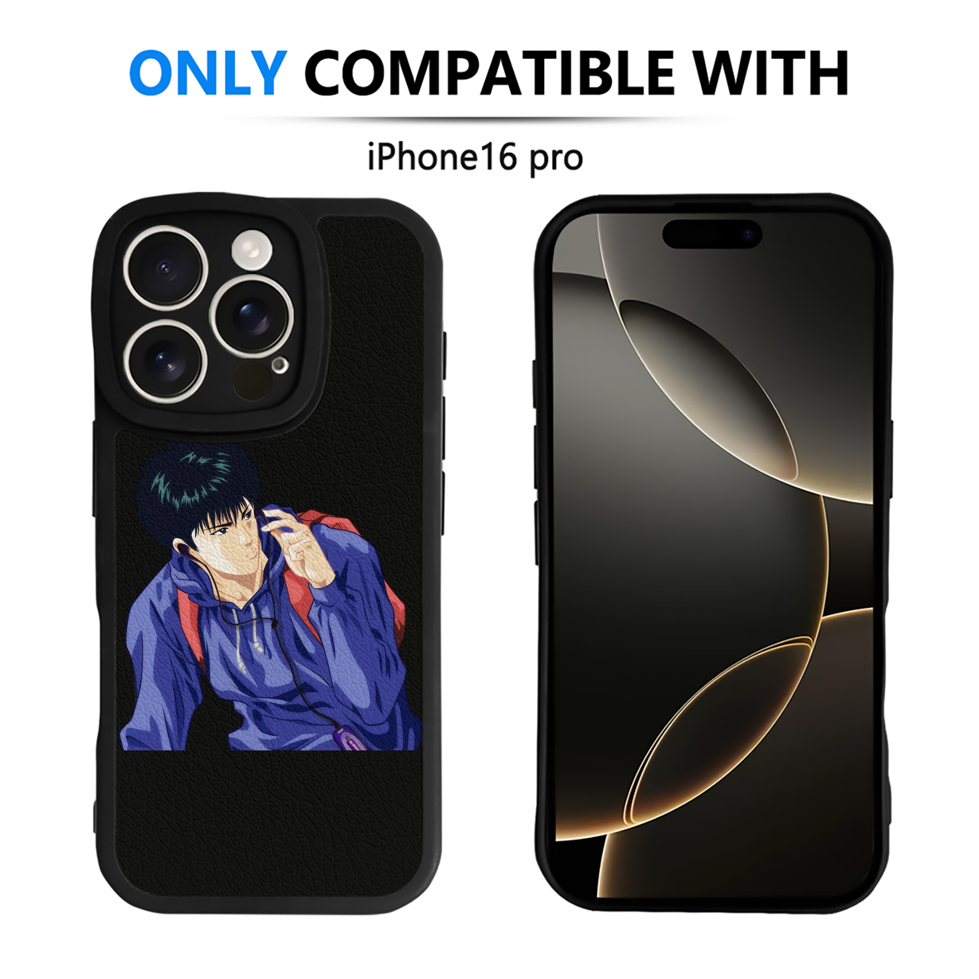 （画像用） SLAM DUNK／スラムダンク 【iPhone 16シリーズ対応】シリコンスマホケース（レザー調） 材質：シリコン